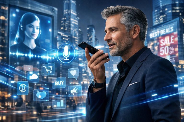 entdecken sie, wie voice search das digitale marketing der zukunft revolutioniert und welche chancen und herausforderungen sich daraus ergeben.