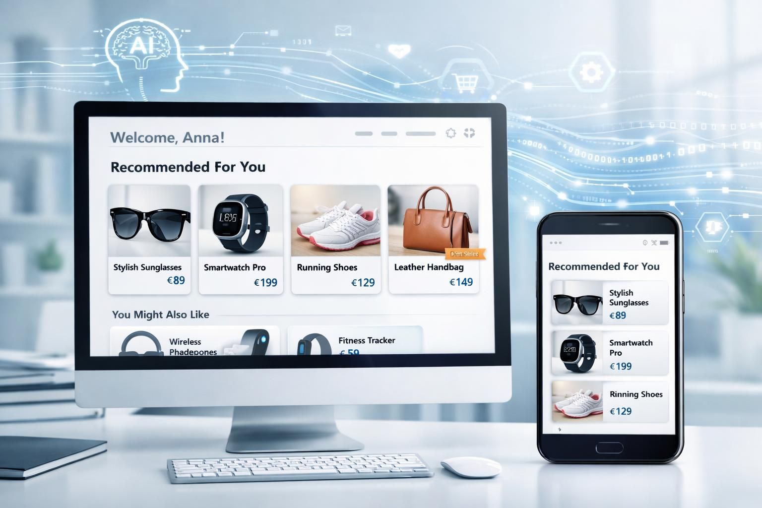 entdecken sie, wie ki-gestützte personalisierung die conversion-raten im e-commerce steigert, indem sie maßgeschneiderte einkaufserlebnisse schafft und die kundenzufriedenheit verbessert.