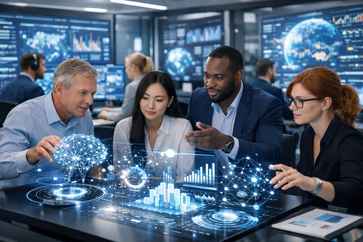 entdecken sie, wie unternehmen künstliche intelligenz einsetzen, um ihre datenstrategien zu optimieren, effizienz zu steigern und wettbewerbsfähig zu bleiben.
